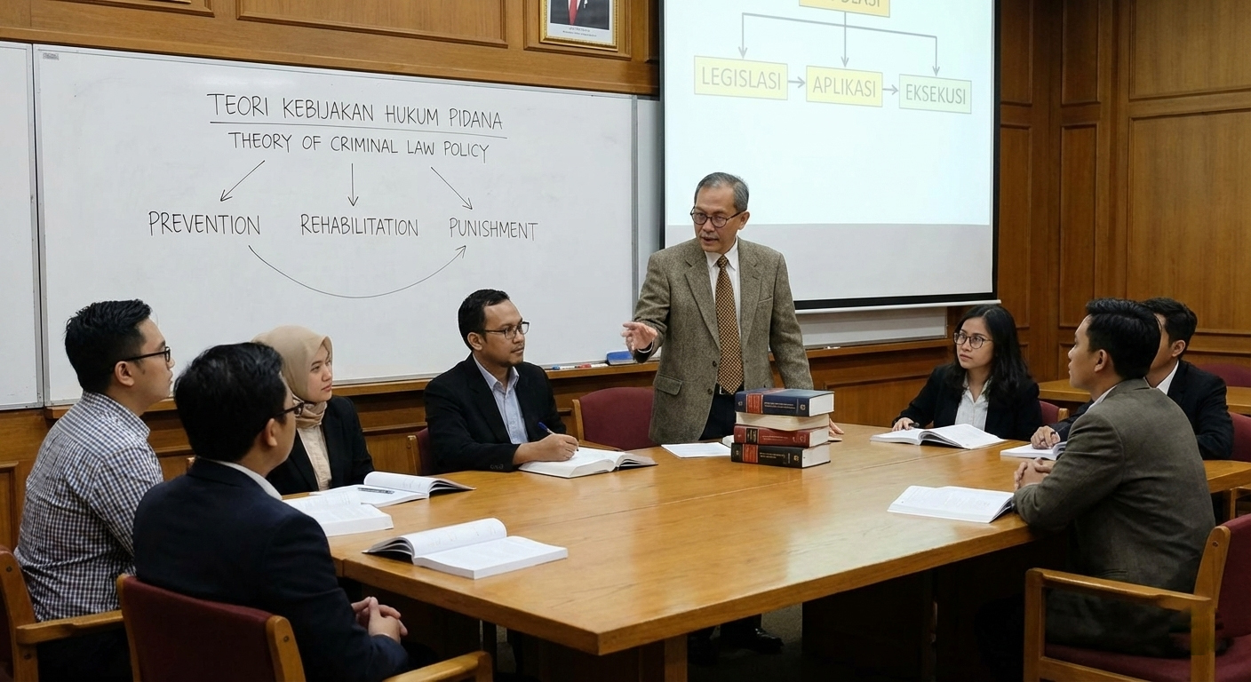 Teori Kebijakan Hukum Pidana